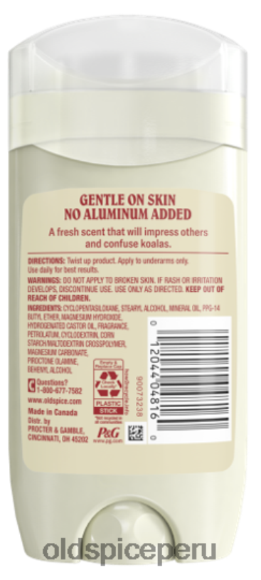 Old Spice hombres Mezcla de desodorante sin aluminio de eucalipto y aceite de coco. desodorante anti-transpirante Z0FD66