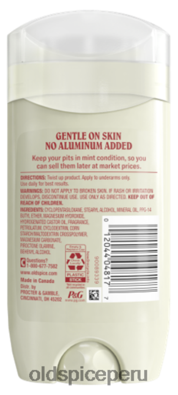 Old Spice hombres Mezcla de desodorante sin aluminio de lavanda y menta. desodorante anti-transpirante Z0FD67