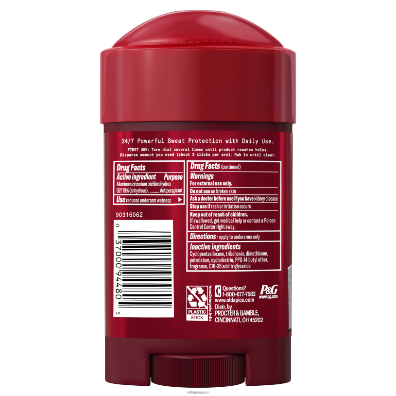 Old Spice hombres Strong swagger Sweat Defense antitranspirante sólido suave desodorante anti-transpirante Z0FD625