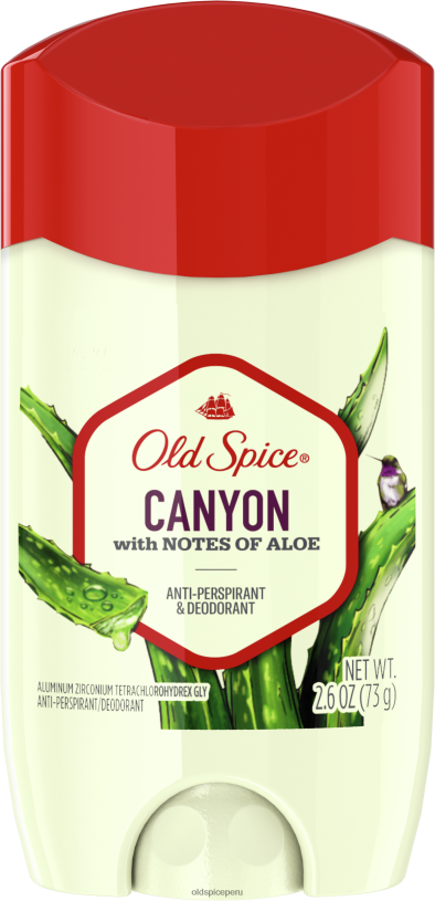 Old Spice hombres cañón con antitranspirante y desodorante de aloe desodorante anti-transpirante Z0FD613