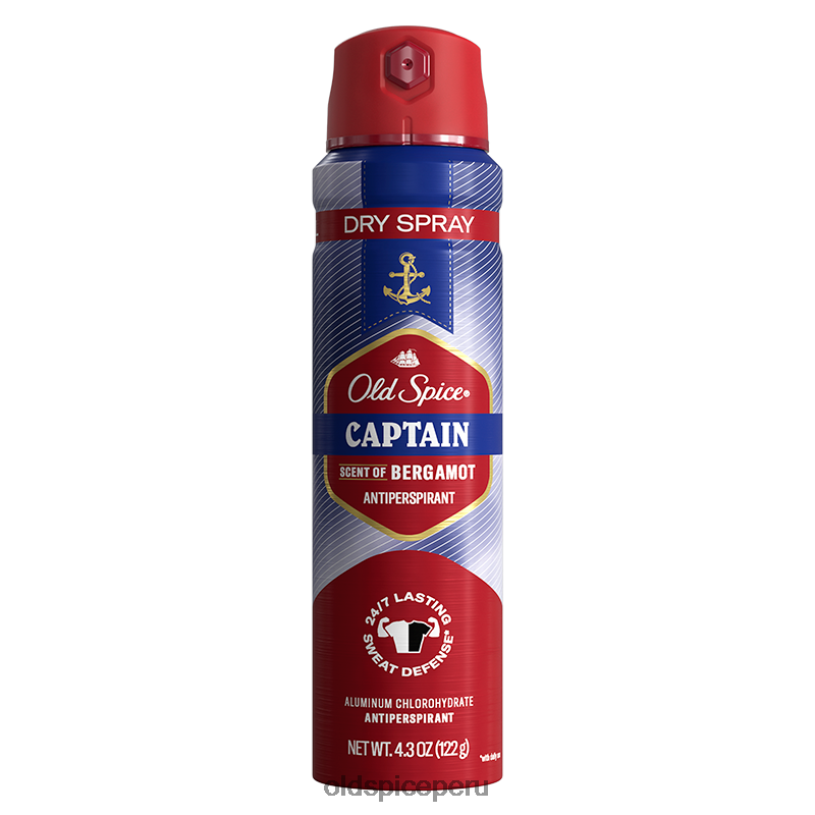 Old Spice hombres capitán spray seco desodorante anti-transpirante Z0FD68