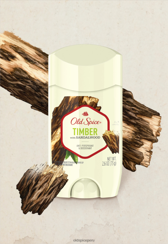Old Spice hombres madera con antitranspirante de sándalo desodorante anti-transpirante Z0FD623
