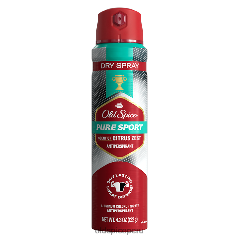 Old Spice hombres spray seco deportivo puro desodorante anti-transpirante Z0FD69
