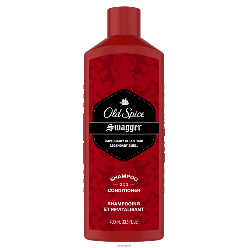Old Spice hombres Swagger champú y acondicionador 2 en 1 cuidado del cabello Z0FD651