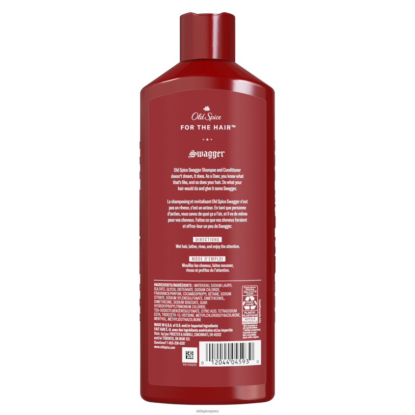 Old Spice hombres Swagger champú y acondicionador 2 en 1 cuidado del cabello Z0FD651