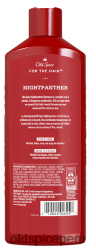 Old Spice hombres champú pantera nocturna cuidado del cabello Z0FD662