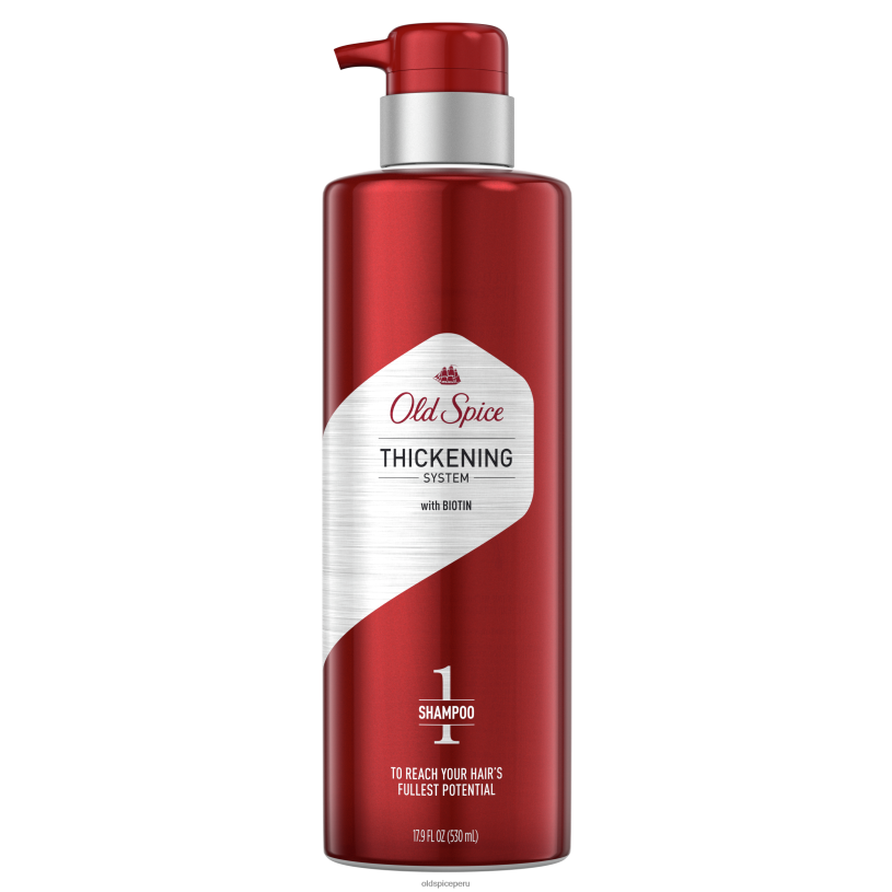 Old Spice hombres champú sistema espesante cuidado del cabello Z0FD668