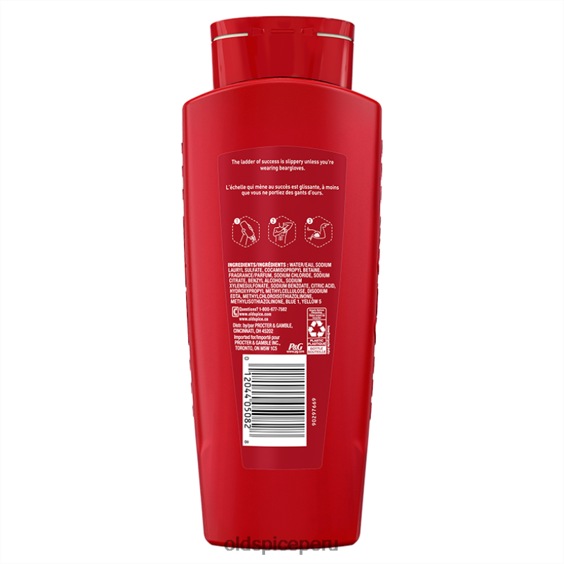 Old Spice hombres gel de baño Bearglove, 24 oz gel de baño Z0FD646