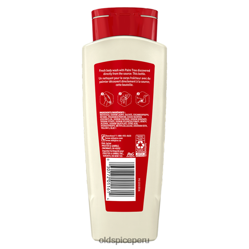 Old Spice hombres gel de baño fiji, 18 oz gel de baño Z0FD632