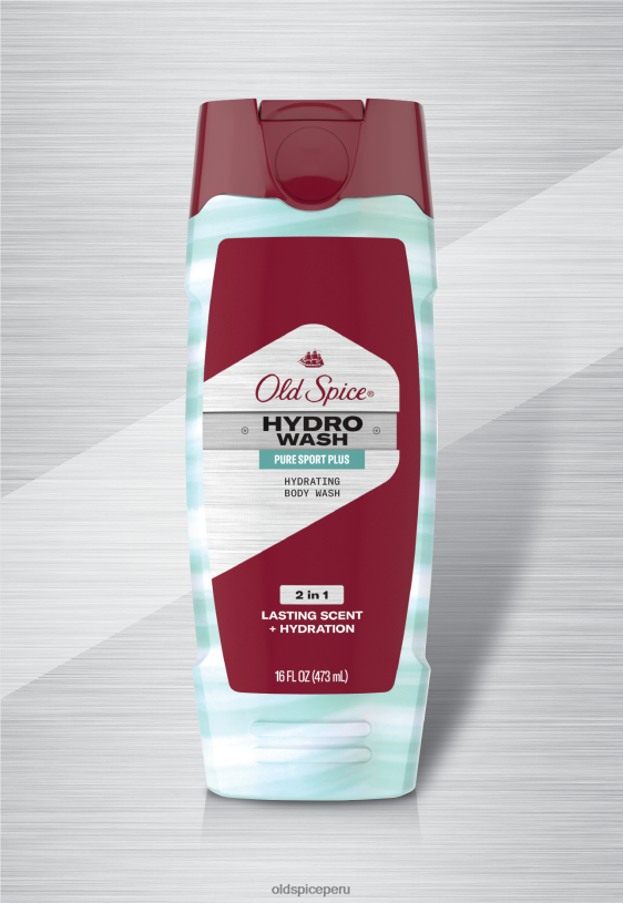 Old Spice hombres hidrolavado puro deporte plus gel de baño gel de baño Z0FD645