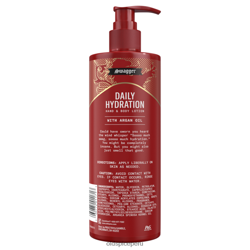 Old Spice hombres loción para manos y cuerpo, swagger con aceite de argán locion de cuerpo y manos Z0FD638